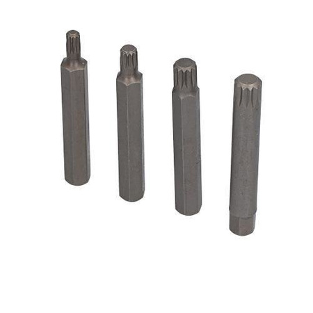 Zestaw Końcówek Spline 4 Szt. 6,8,10,12