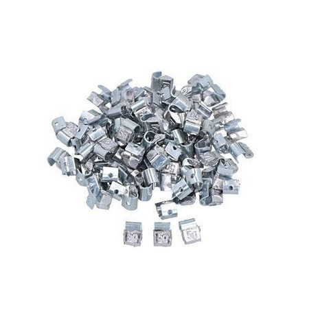 Ciężarki 100Szt Nabijane Do Felg Stal 5G