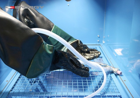 Piaskarka Kabinowa 220L +Pistolet+Dysze