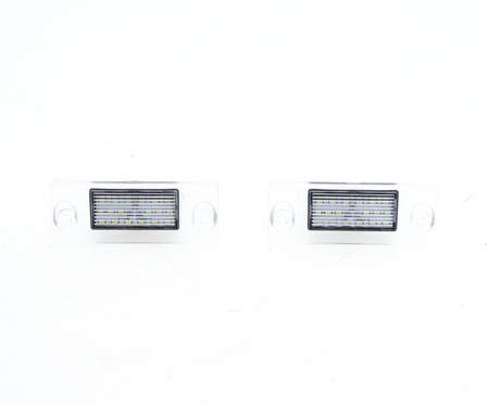 Oświetlenie LED tablicy rejestracyjnej