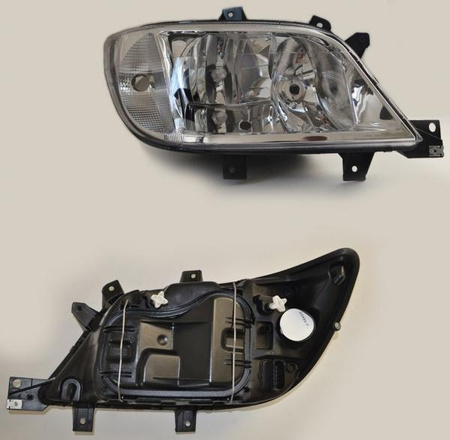 Lampa przednia strona prawa