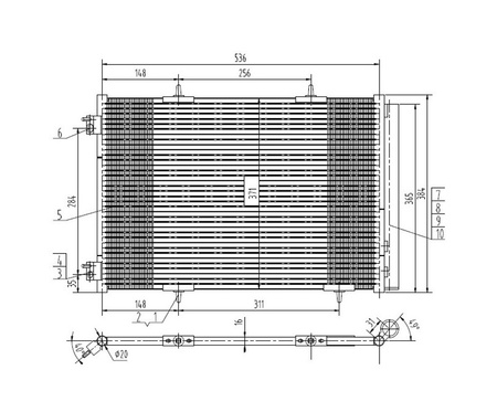 Chłodnica klimatyzacji
