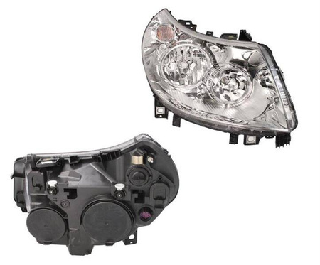 Lampa przednia strona prawa