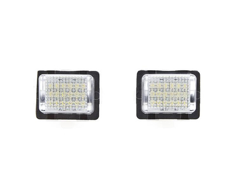 Oświetlenie LED tablicy rejestracyjnej