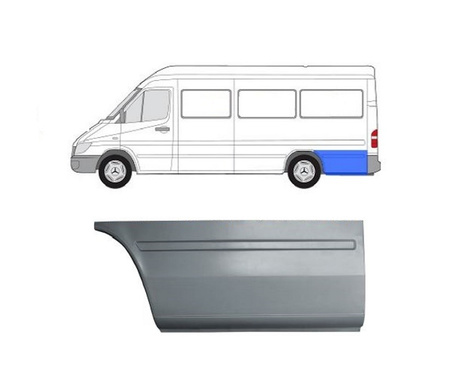 Błotnik tył strona lewa