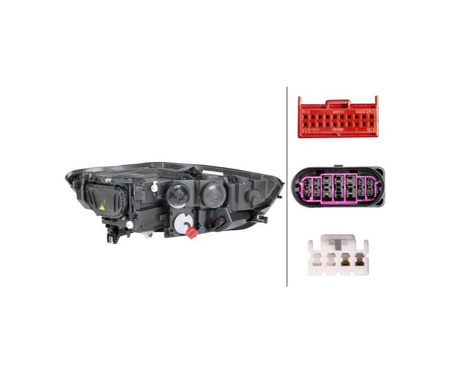 Lampa przednia strona lewa