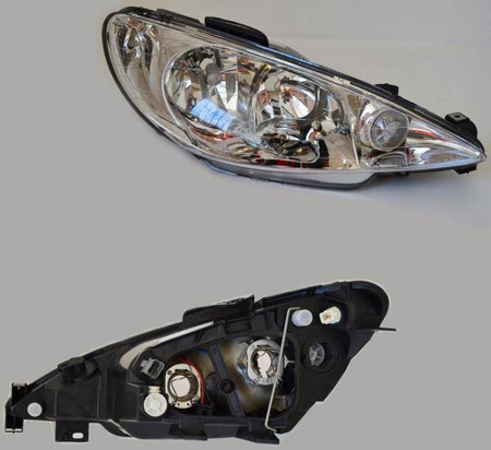 Lampa przednia strona prawa