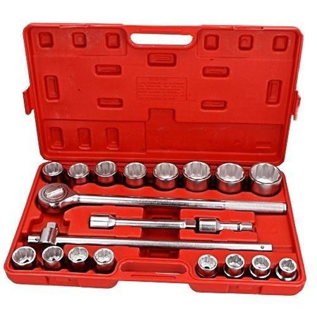 Walizka Zestaw Kluczy 21 El 3/4" 12Kątne