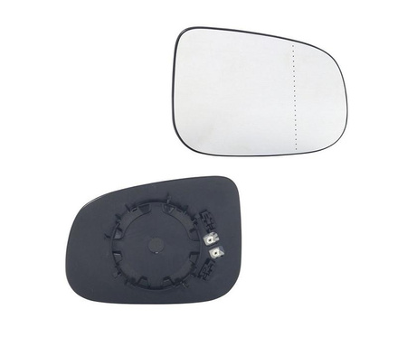 Szkło lusterka z mocowaniem strona prawa