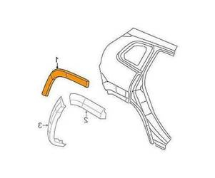 Listwa błotnika tył