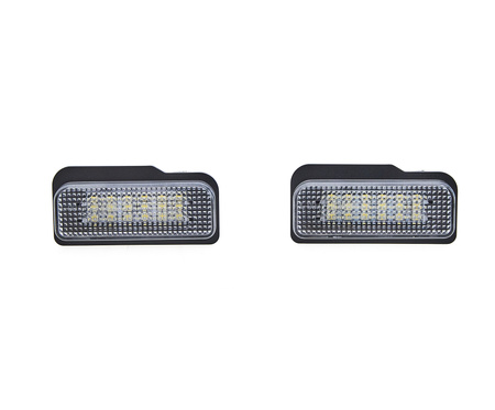 Oświetlenie LED tablicy rejestracyjnej