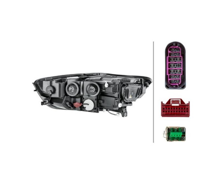 Lampa przednia strona prawa