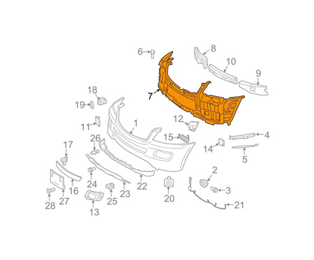 Wzmocnienie zderzaka