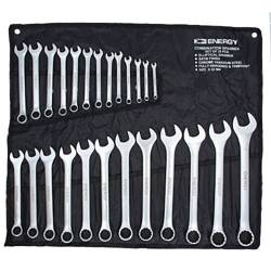 Zestaw Kluczy Płasko-Oczkowych 25-El (6-