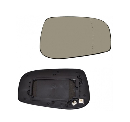 Szkło lusterka z mocowaniem strona prawa