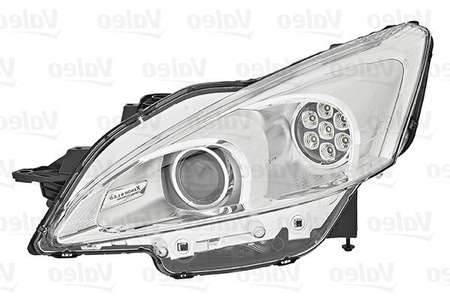 Lampa przednia strona prawa