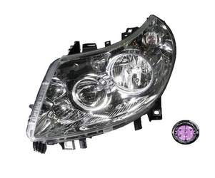 Lampa przednia strona lewa