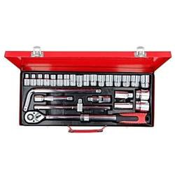 Zestaw Kluczy I Nasadek 1/2" 26-Elem.