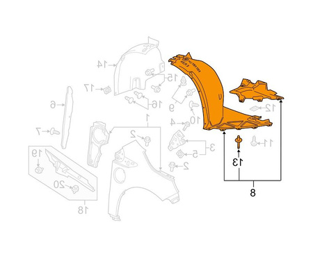 Nadkole strona prawa