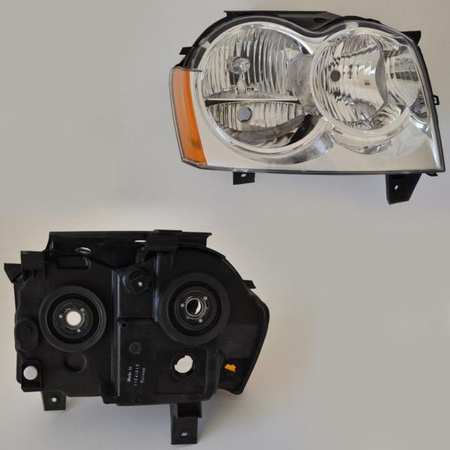 Lampa przednia strona prawa