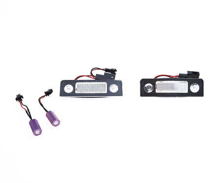 Oświetlenie LED tablicy rejestracyjnej