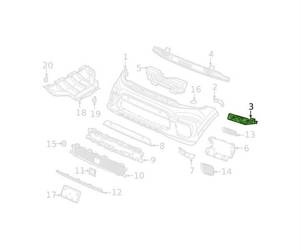 Mocowanie reflektora