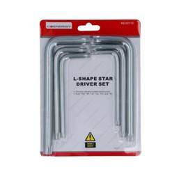 Klucze T-Star L - Zestaw 6 Elementów