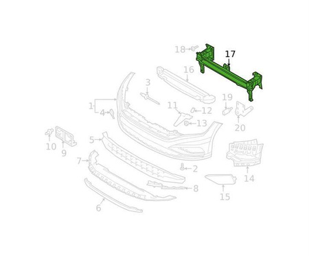 Wzmocnienie zderzaka