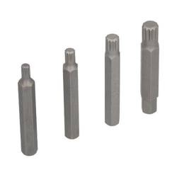 Zestaw Końcówek Spline 4 Szt. 6,8,10,12