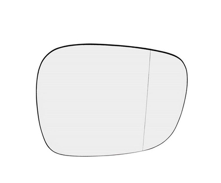 Szkło lusterka z mocowaniem strona prawa