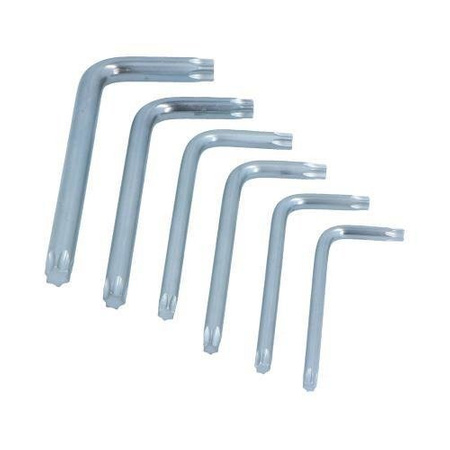 Klucze T-Star L - Zestaw 6 Elementów