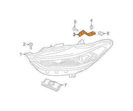 Mocowanie reflektora