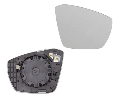 Szkło lusterka z mocowaniem strona prawa