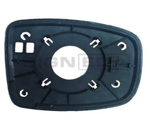 Szkło lusterka z mocowaniem strona prawa