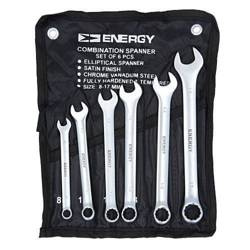 Zestaw Kluczy Płasko-Oczkowych 6-El (8,1